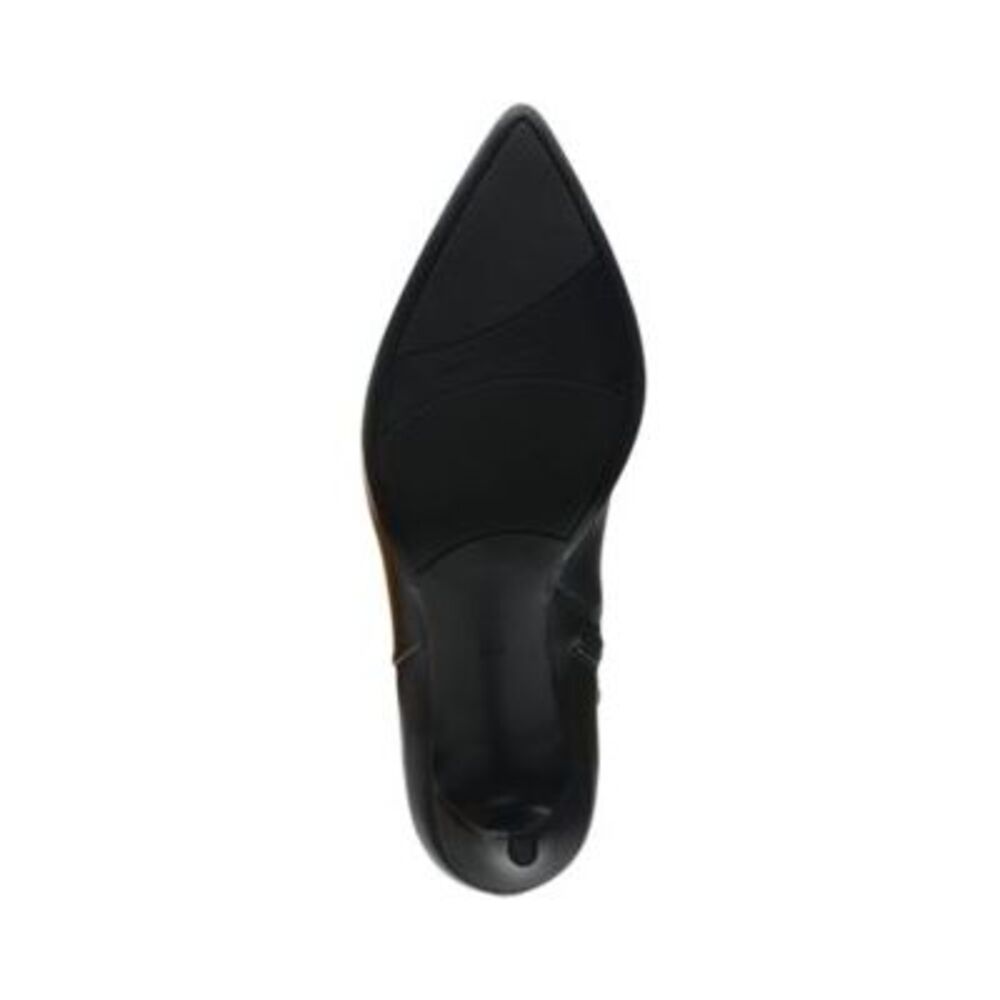 MARC FISHER Womens Black Padded Dalla Pointed Toe Stiletto Zip-Up Booties 10 M - Picture 4 of 4
